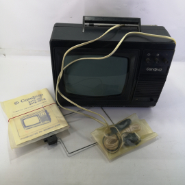 Телевизор Сапфир 23ТБ-307Д, чёрно-белый, в комплекте с комнатной антенной. Не включается